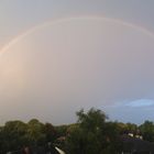 Regenbogen in voller Schönheit