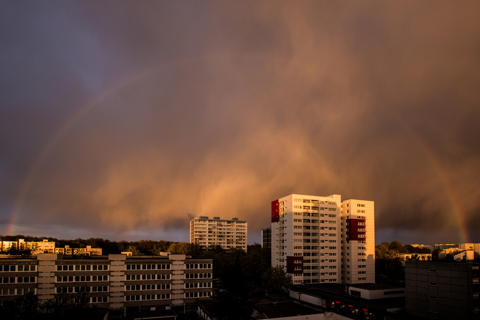 Regenbogen in Wetterküche