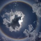 Regenbogen in Windhoek? Nein ein Halo