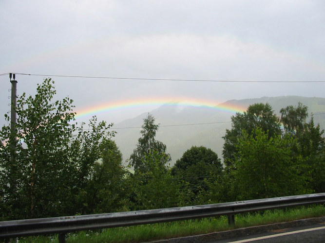 Regenbogen in Zell am See