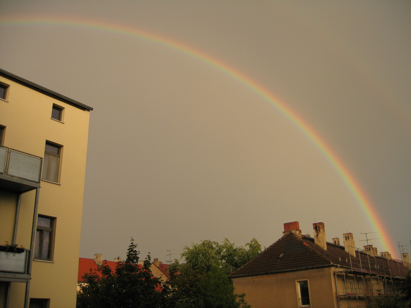 Regenbogen Magdeburg August 2004