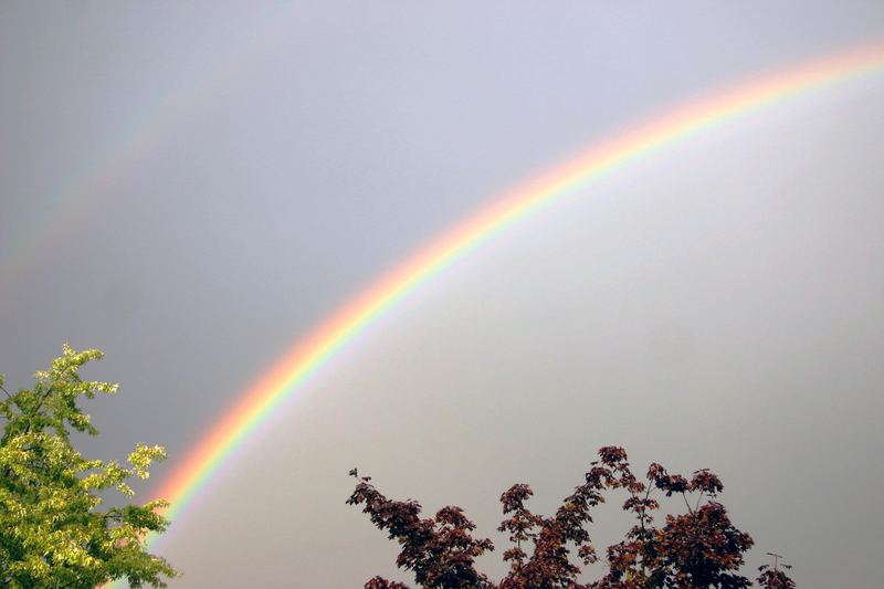 Regenbogen mal 2