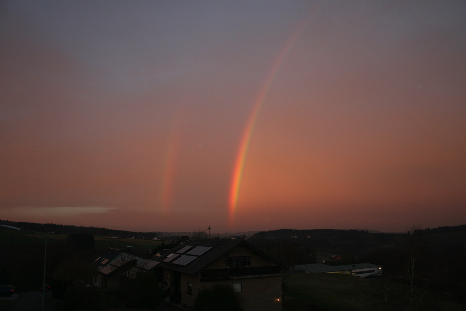 Regenbogen mal zwei