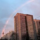 Regenbogen mit Turm