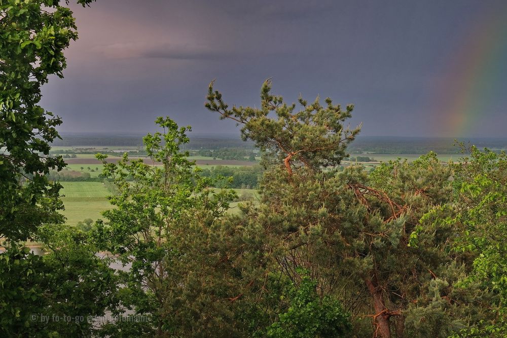 Regenbogen nach Gewitter