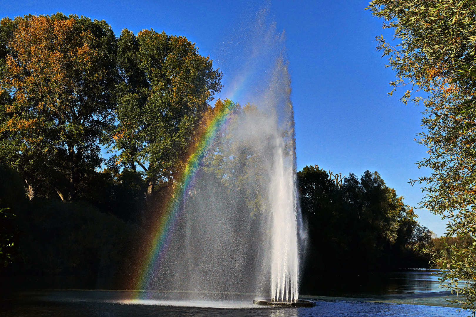 Regenbogen ohne Regen