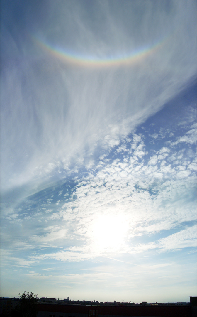 Regenbogen ohne Regen