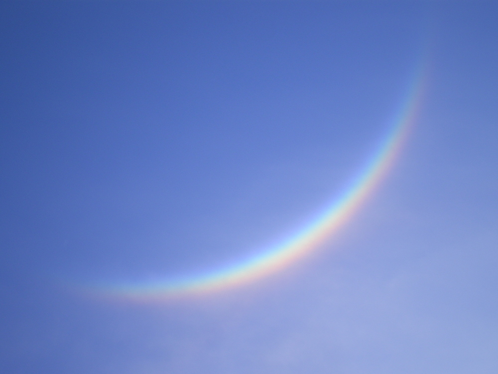 Regenbogen ohne Regen