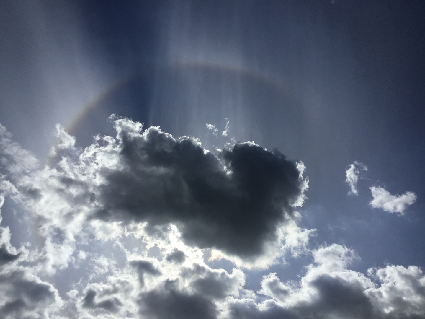 Regenbogen ohne Regen / rainbow 