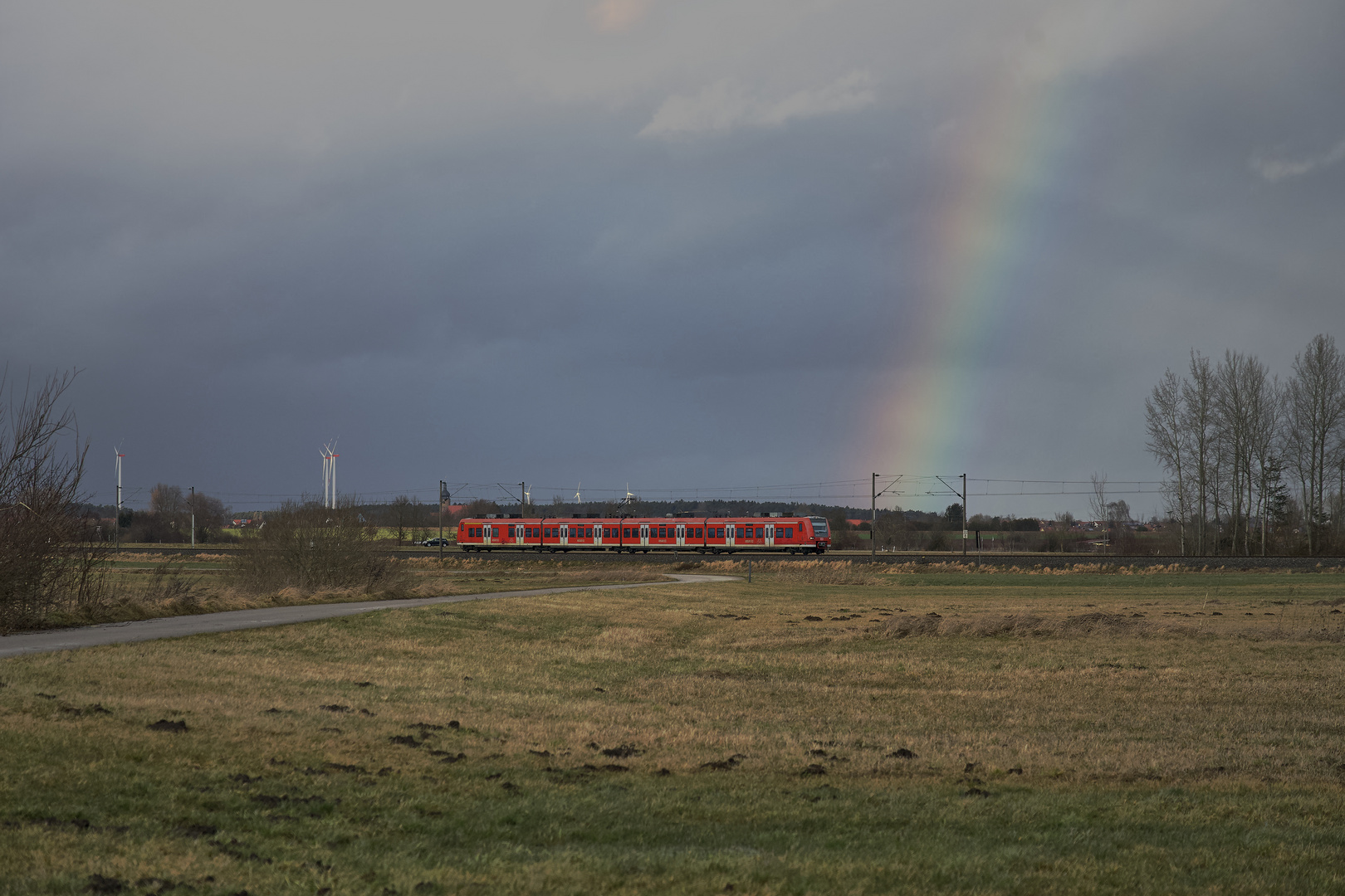 Regenbogen ohne Sonne