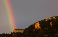 Regenbogen + Schloss ...