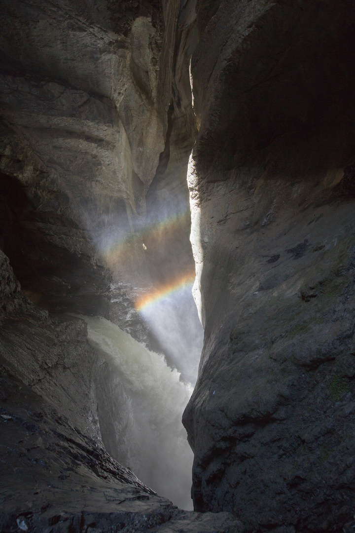 Regenbogen Trümmelbachfälle