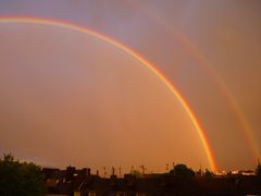 Regenbogen über Aachen (08.08.2011)