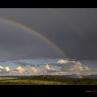 Regenbogen über Afrika