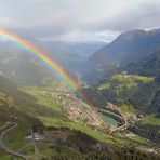 Regenbogen über Airolo