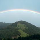 Regenbogen über Alpthal