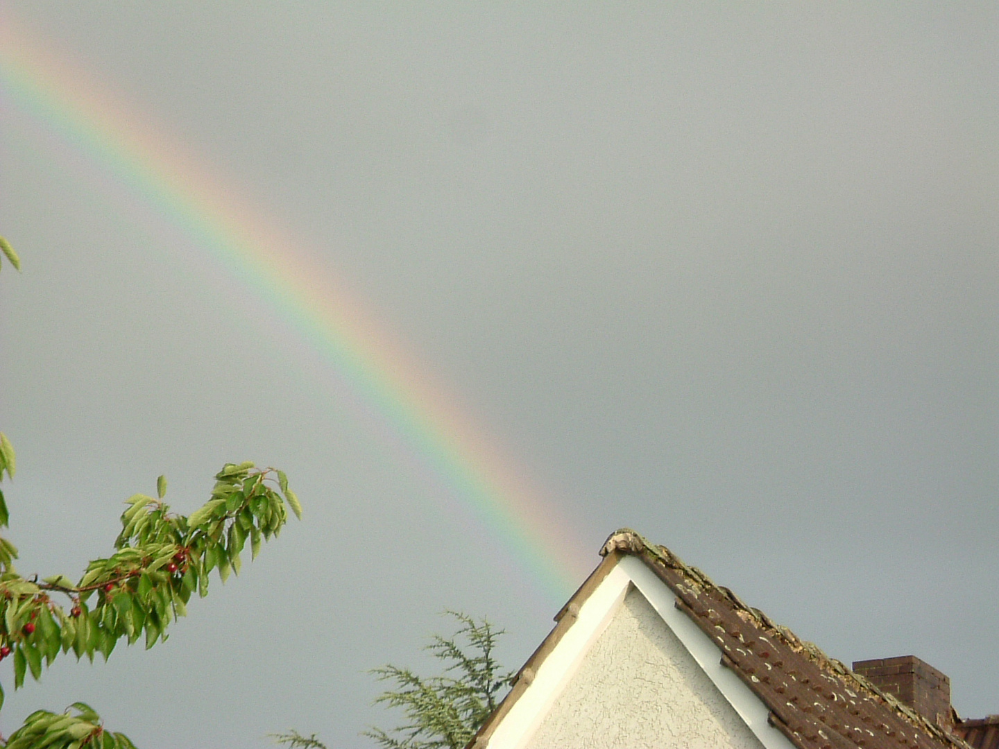 Regenbogen über Altenhagen