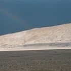 Regenbogen über Atacama Wüste