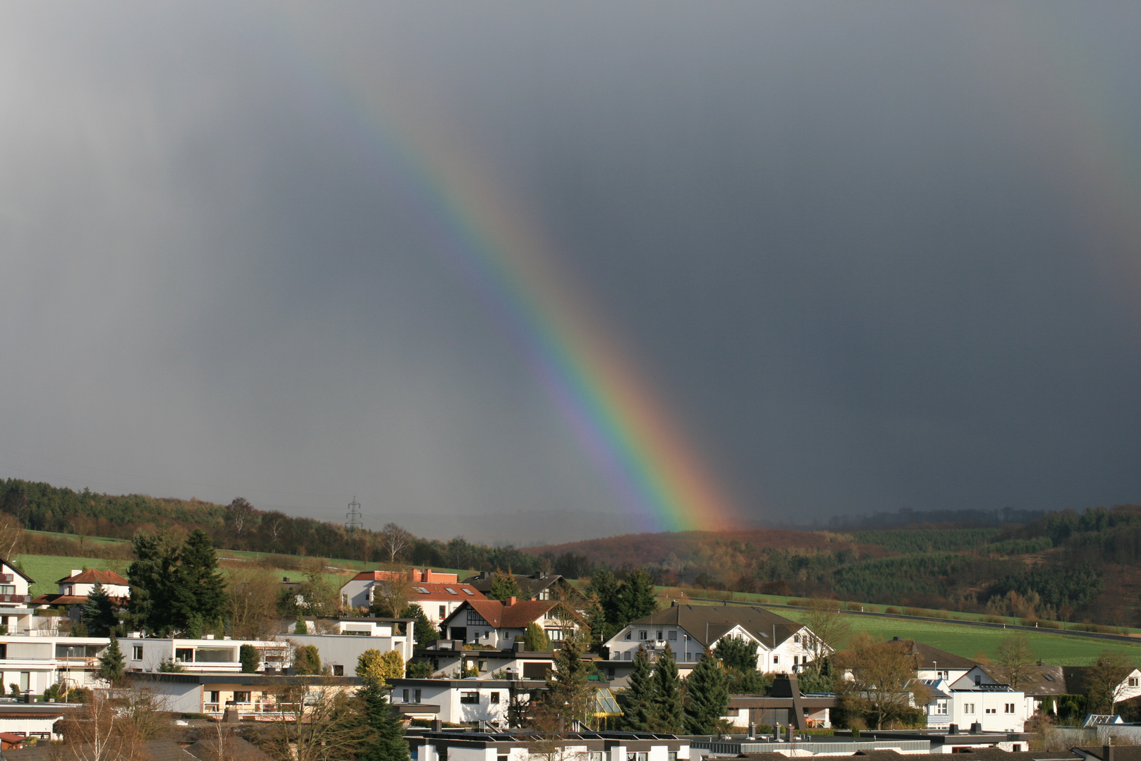Regenbogen über Bad Camberg...