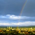 Regenbogen über Bamberg