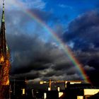 Regenbogen über Basel