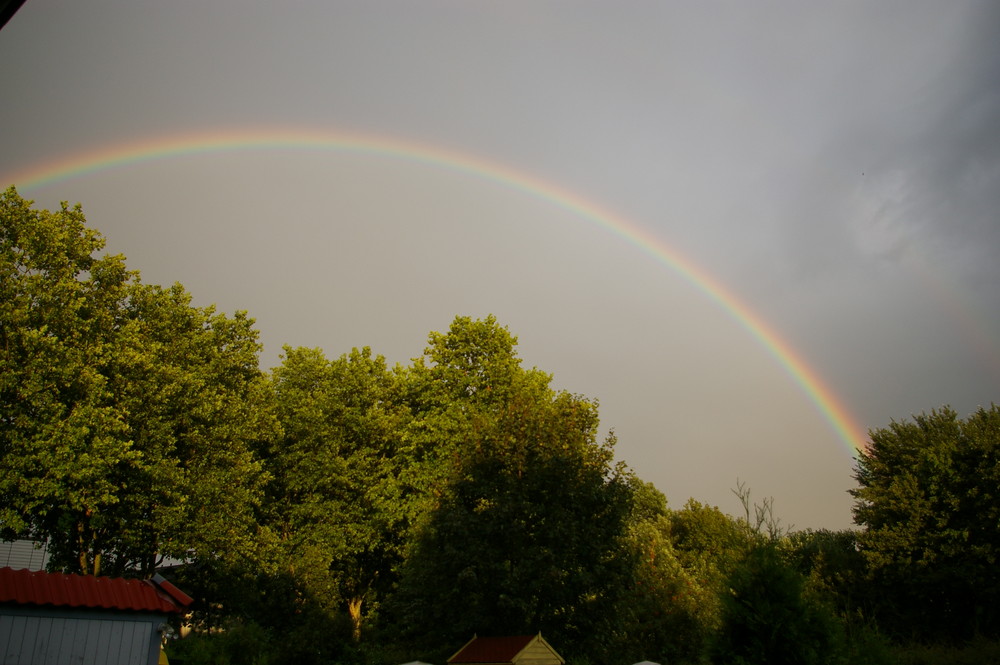 Regenbogen über Bergkamen