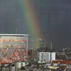 Regenbogen über Berlin