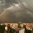 Regenbogen über Berlin