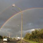 Regenbogen über Berlin