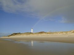 Regenbogen über Blåvand