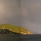 Regenbogen über Cinque Terre