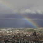 Regenbogen über Clermont-Ferrand