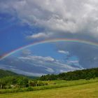 Regenbogen über dem Berghof in Rod am 20.06.2019_1