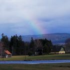 Regenbogen über dem Fichtelgebirge