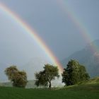 Regenbogen über dem Inntal