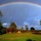 Regenbogen über dem Isefjord (Atterup/Sjælland - DK)