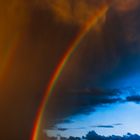 Regenbogen über dem Kellerwald