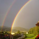 Regenbogen über dem Kinzigtal bei Haslach