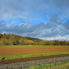 Regenbogen über dem Lahntal