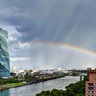 Regenbogen über dem Main