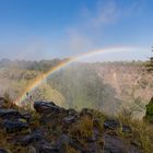 Regenbogen über dem Vic Fall