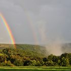 Regenbogen über dem Wispertal