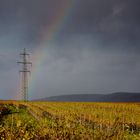 Regenbogen über den