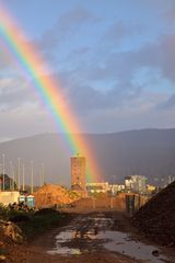 Regenbogen über der Bahnstadt 2