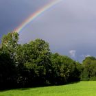 Regenbogen über der ganzen Zentralschweiz