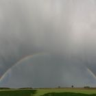 Regenbogen über der Hallertau