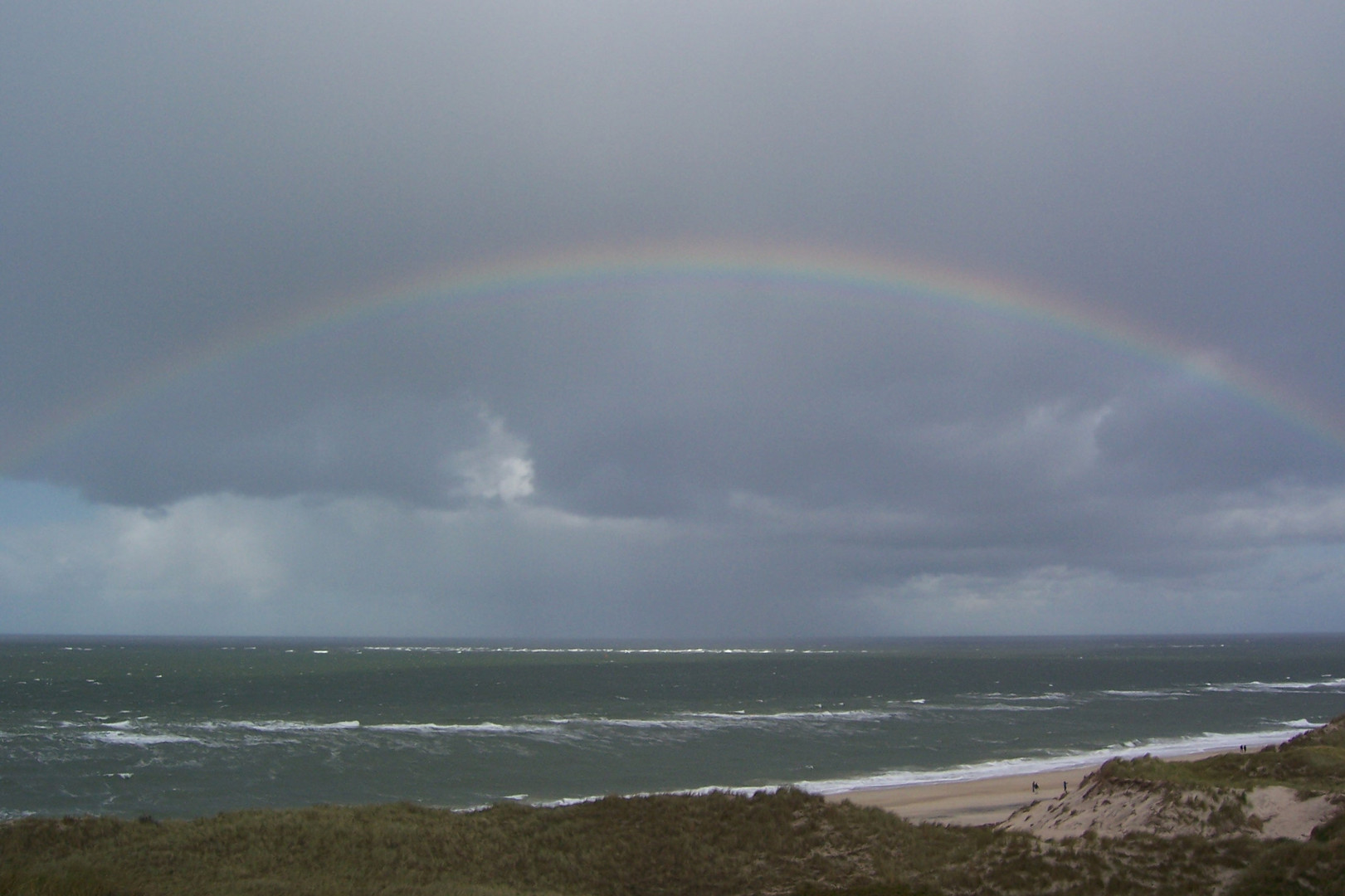 Regenbogen über der Nordsee