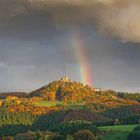 Regenbogen über der Nürburg
