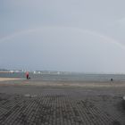 Regenbogen über der Ostsee