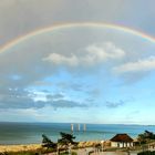 Regenbogen über der Ostsee bei Scharbeutz